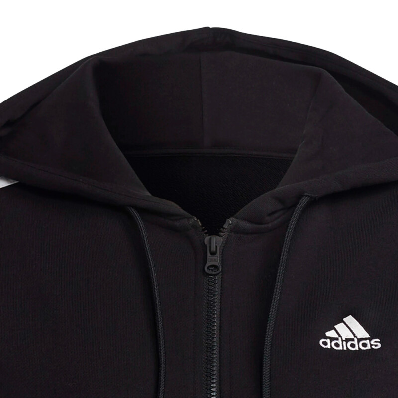 CAMPERA adidas ESSENTIALS FRENCH TERRY BLACK/WHITE