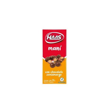 Maní HASS Con Chocolate 70grs Semi Amargo