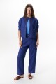 PANTALON LINO SOHO AZUL