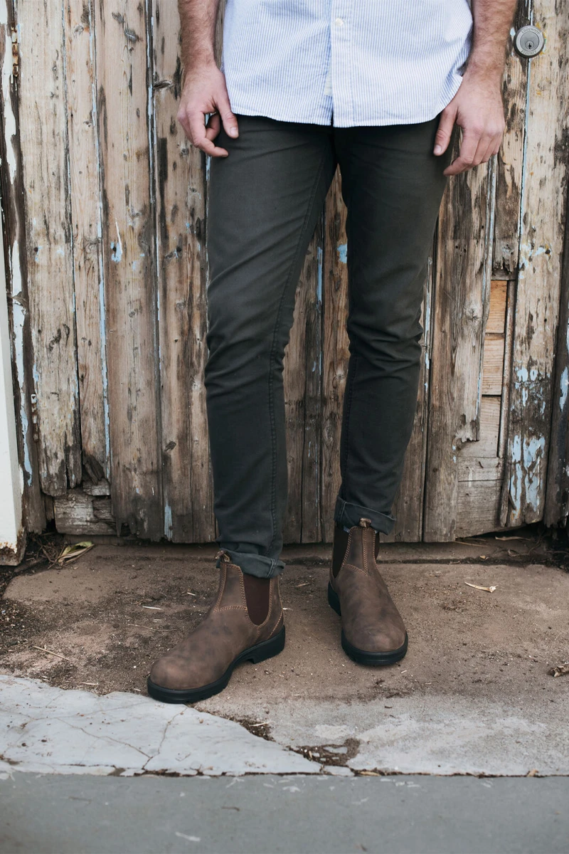 BOTA 585 ELASTIC SIDE V CUT Rustic Brown