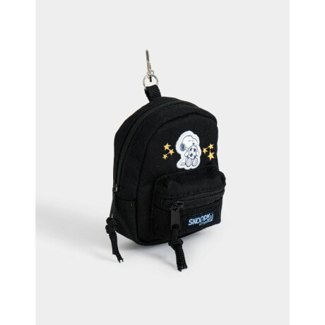 Llavero & Charm Snoopy Mundial Negro