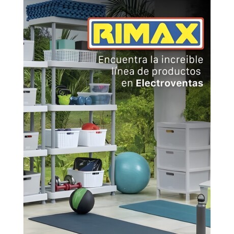 Armario de 2 puertas y 2 estantes Rimax Baru Armario de 2 puertas y 2 estantes Rimax Baru