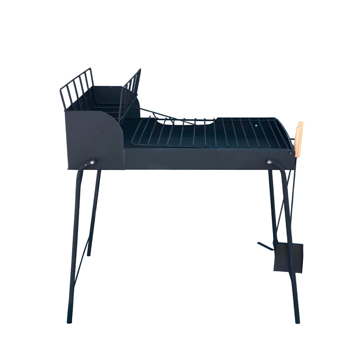 PARRILLERO METALICO DESMONTABLE 75X55X90 C/ATIZADORES LM ++ - N/a 