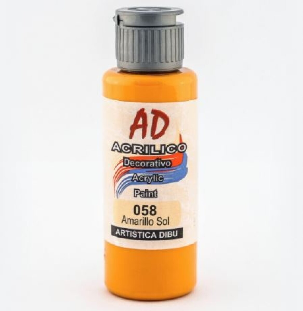 Acrílico Decorativo Ad 60 Ml Amarillo Sol 
