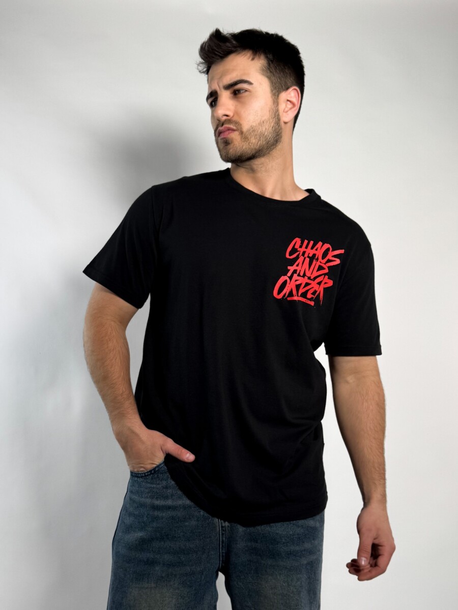 Remera de hombre Cabre - Negro 
