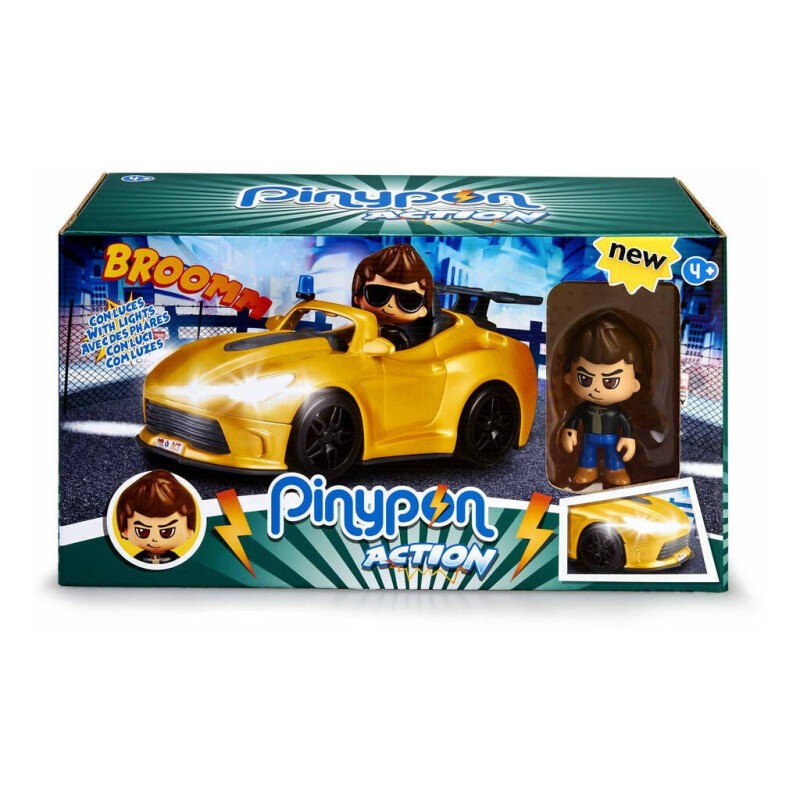 Pinypon Action Super Auto Con Luces Y Accesorios Pinypon Action Super Auto Con Luces Y Accesorios