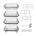 Carro organizador 4 Canastos Organizadores Apilables Verduras Frutas C/ruedas CAN004 Carro organizador 4 Canastos Organizadores Apilables Verduras Frutas C/ruedas CAN004