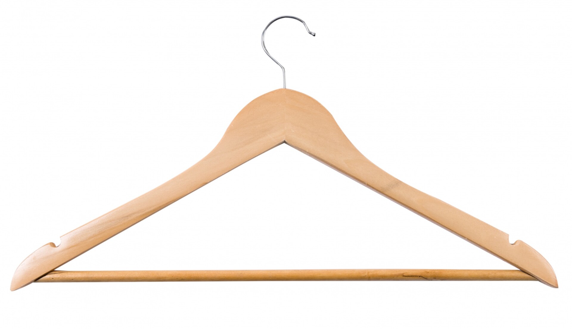 Percha De Madera Calidad A - Adulto 