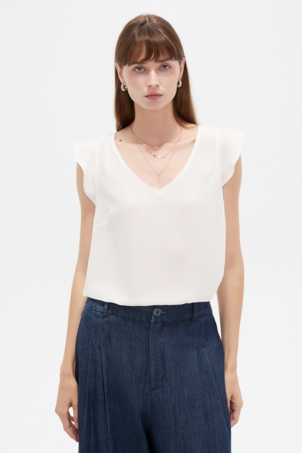 Blusa Area Marfil / Off White