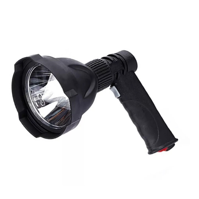 Foco de mano led 10 w tipo mulita recargable NEGRO