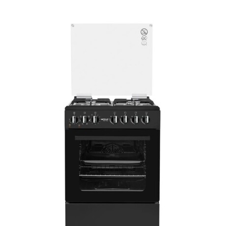 Cocina Combinada Negra 4H Gas - ITIMAT 2313650 Cocina Combinada Negra 4H Gas - ITIMAT 2313650