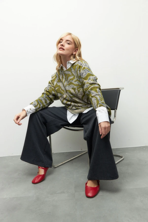 SWEATER TEODORA Verde Hierba