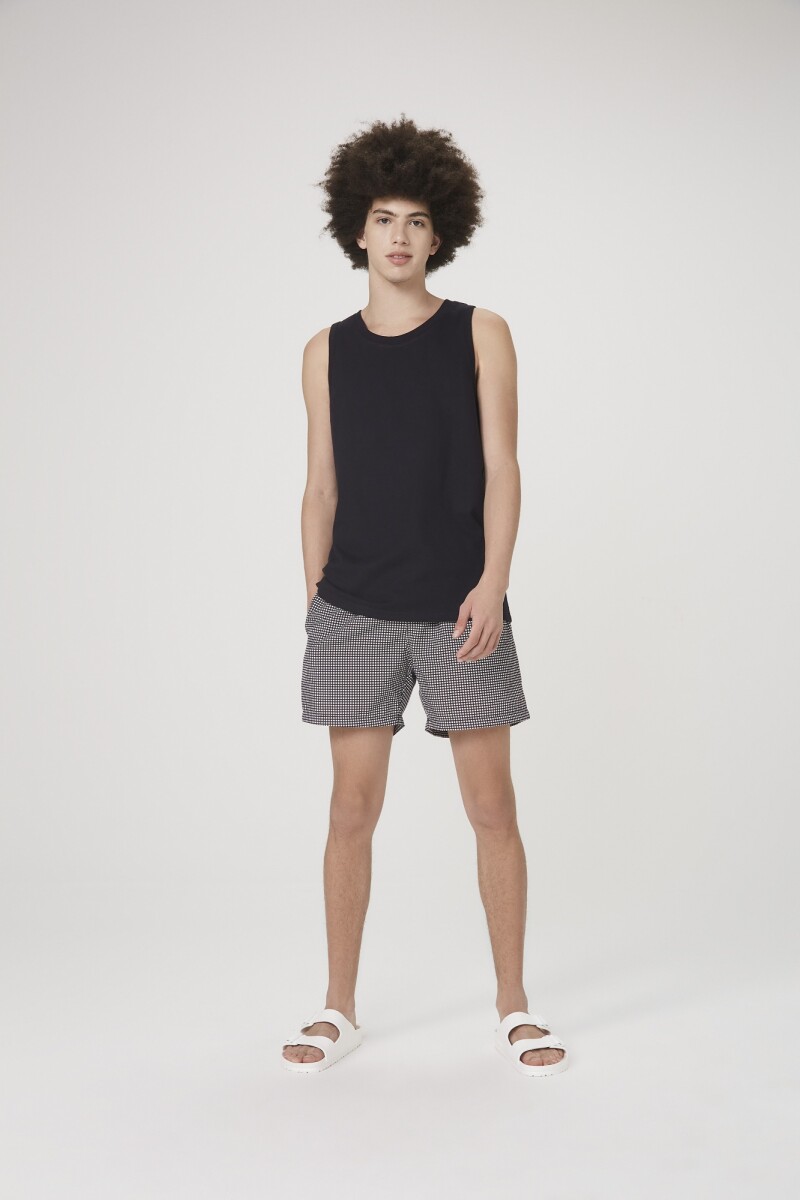 CAMISETA REGATA MASC - PRETO ESCURO 