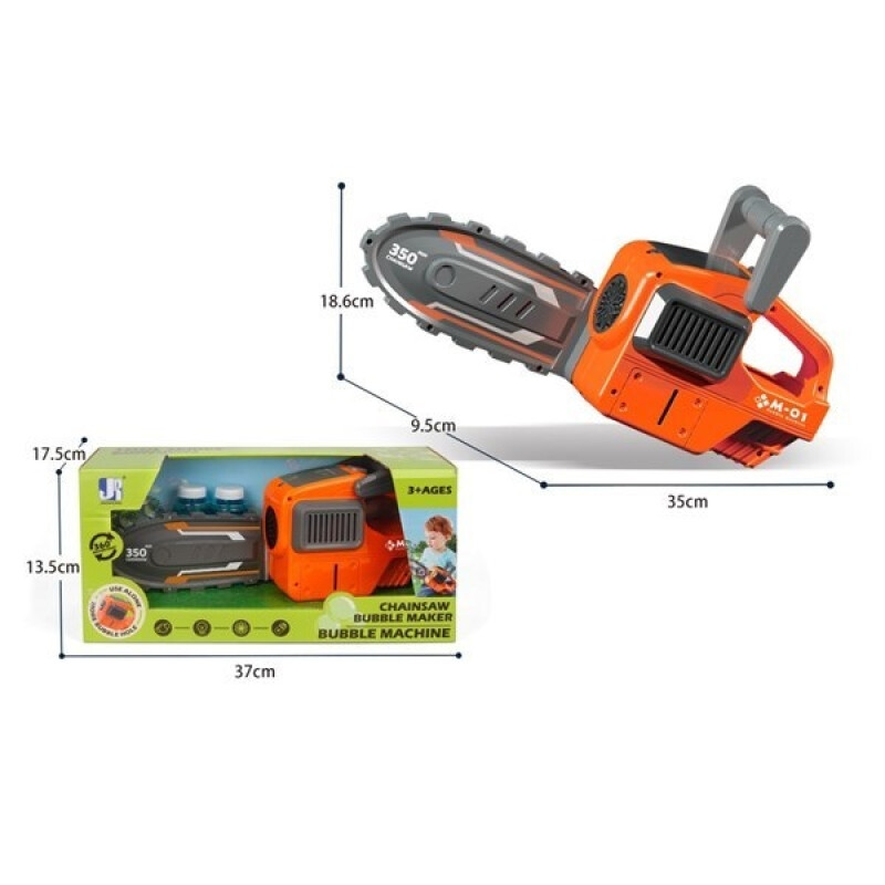 Pompero motosierra con luz, 4AA caja Pompero motosierra con luz, 4AA caja