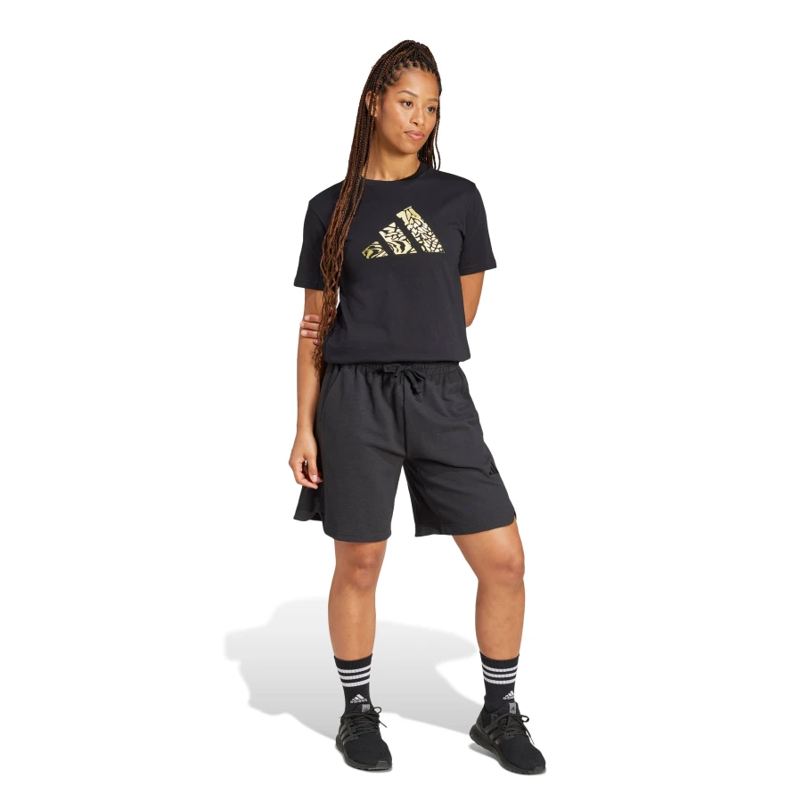 Remera de Mujer Adidas Tech Metallic Graphic Negro