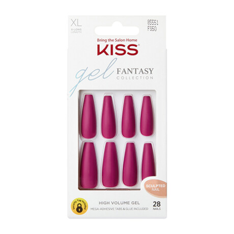 Nuevas uñas postizas Kiss oferta limitada! Bordó XL