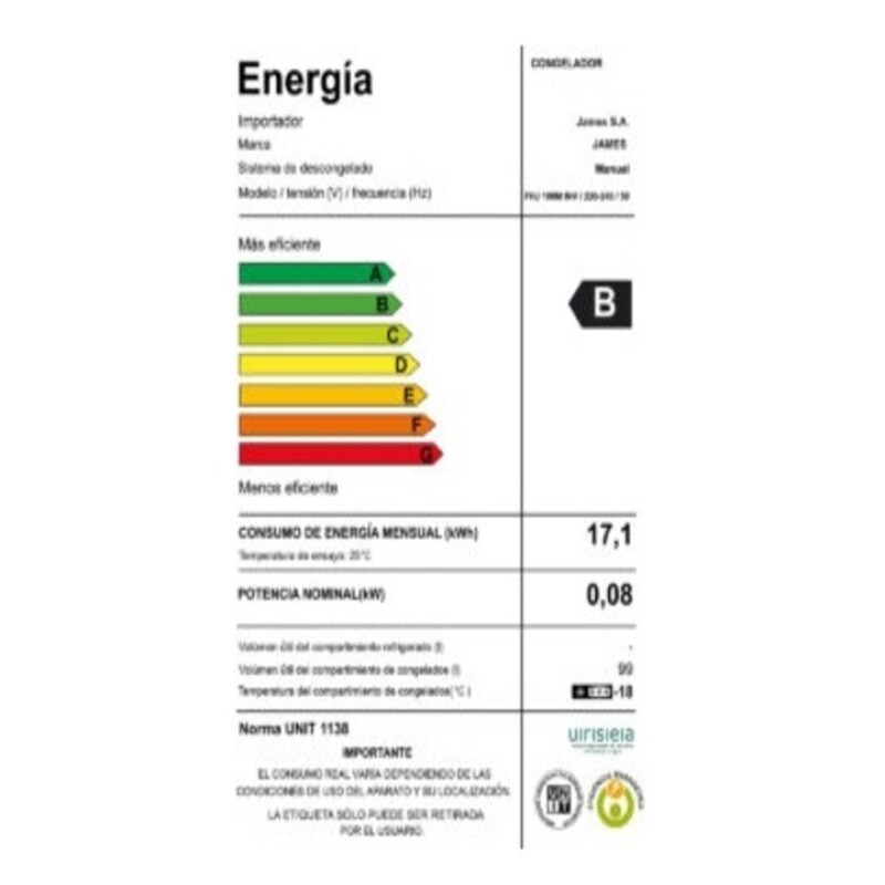 Freezer Horizontal James 99 Lts Fhj 100 Inverter Ehogar Color Blanco Freezer Horizontal James 99 Lts Fhj 100 Inverter Ehogar Color Blanco