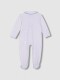 Pijama Manga Larga Gris