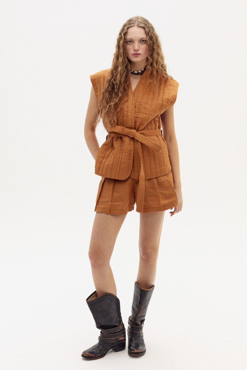 FRIDA SHORTS Caramelo