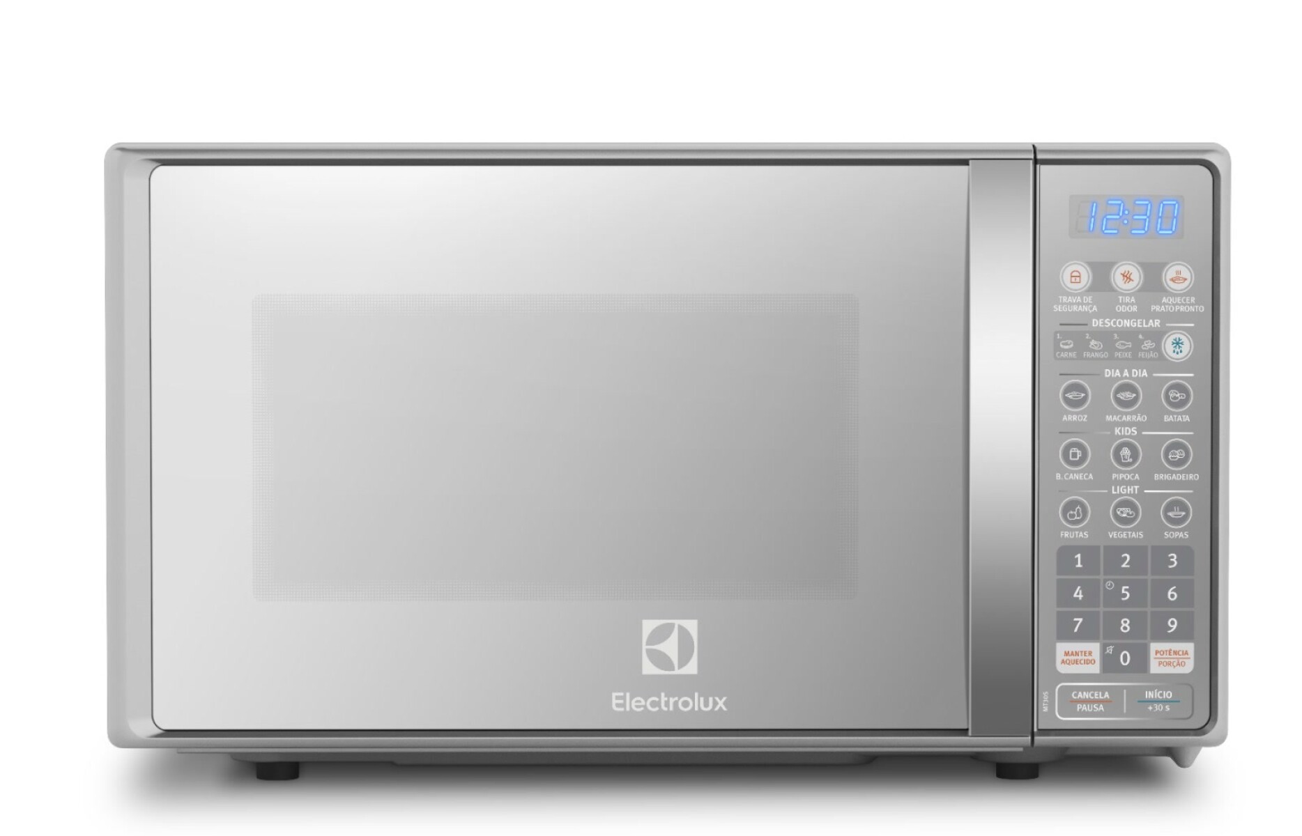 Microondas Digital Electrolux 20 Lts MOD EMDO20S5GSRG 