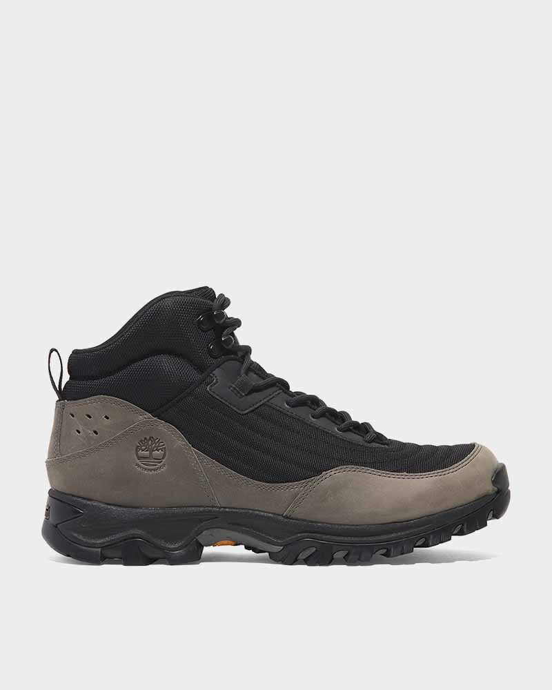 Botas Hiking Mt. Maddsen Mid Waterproof Hombre Black Mesh W Md Grey