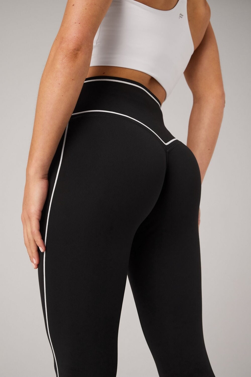 Legging The No-Seam Pureluxe Tlc Legging Mujer Black/Classic White