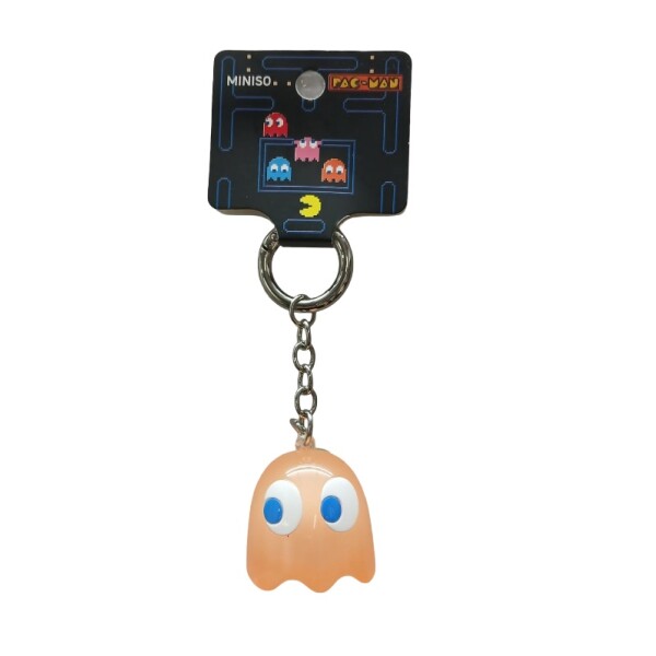 Llavero PAC-MAN ghost naranja