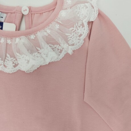 Remera nena cuello puntilla Remera nena cuello puntilla