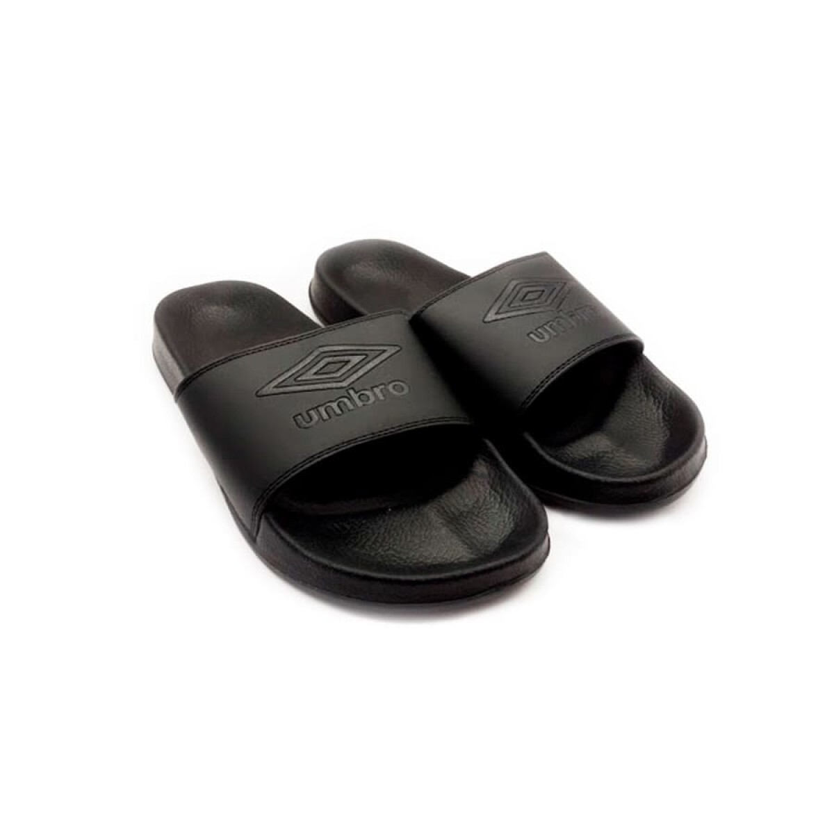 Ojotas Umbro Locker Room AD de Hombre - 20103980 - Negro-negro 