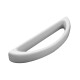 Toallero Integral Blanco Brillo Accesorio Baño