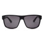 Lentes De Sol Bambu E Madeira Cuadrado - Unisex Negro/Negro