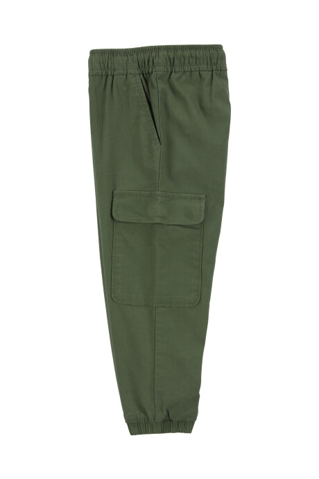 Pantalón cargo de lona Pantalón cargo de lona