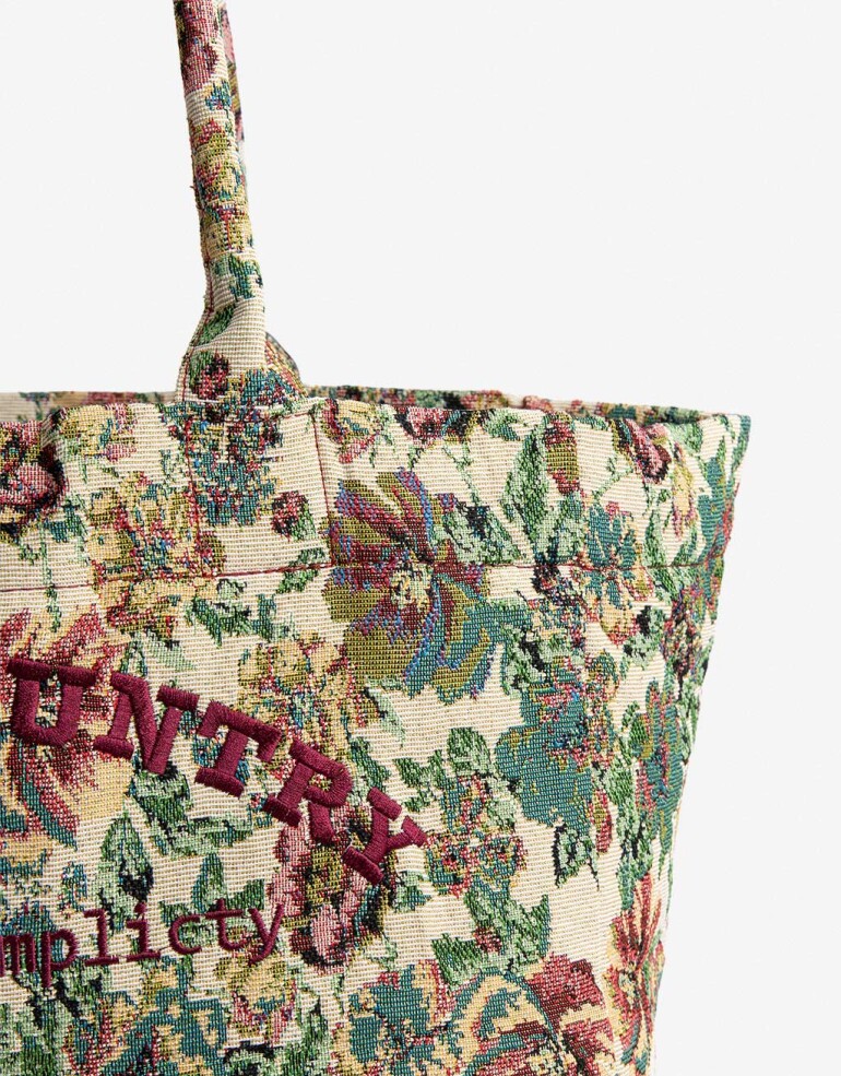Shopper Cartera Shopper Poetic Country - Estampado Flores