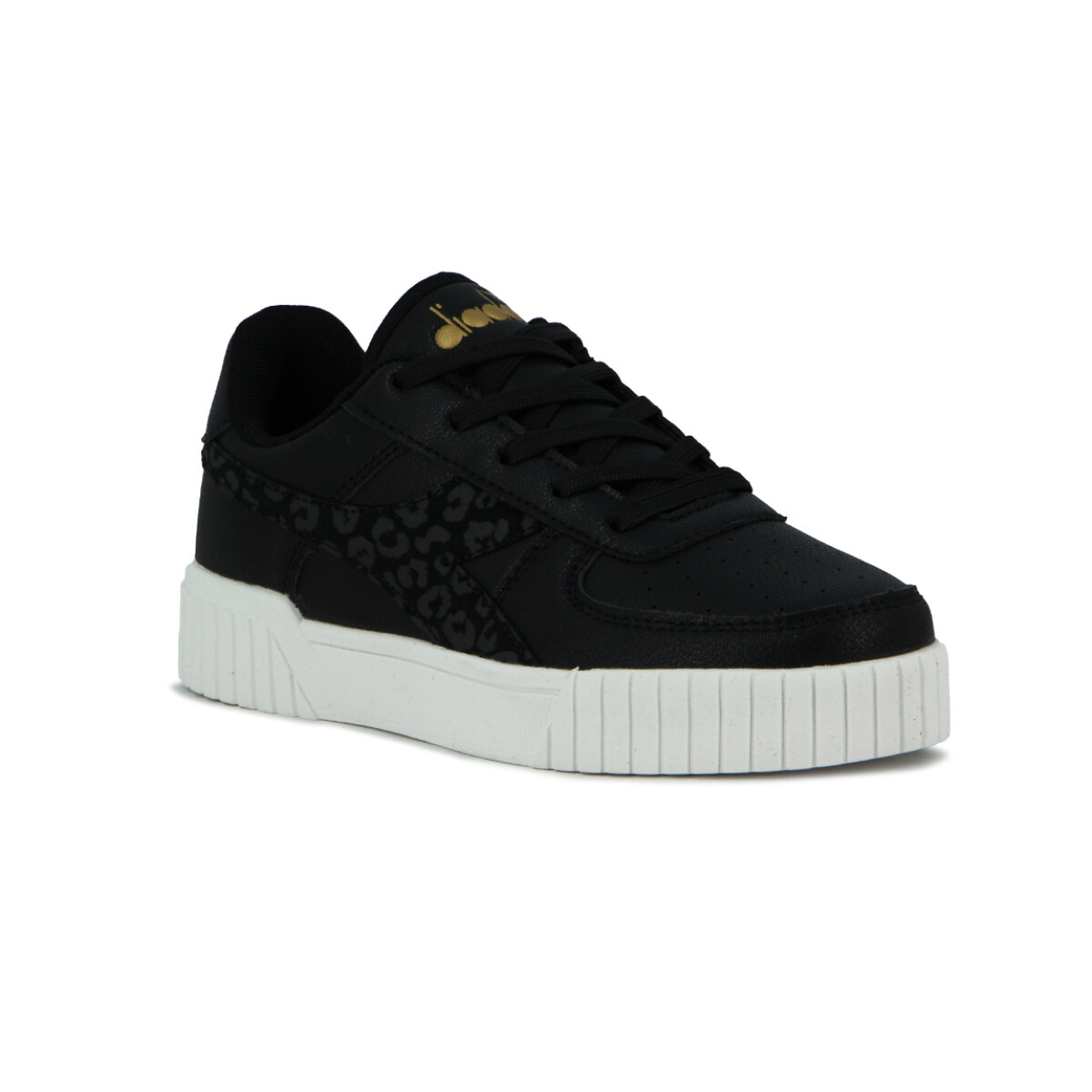 Diadora BAMPU Lifestyle Niños Negro-Blanco - Negro-Blanco 