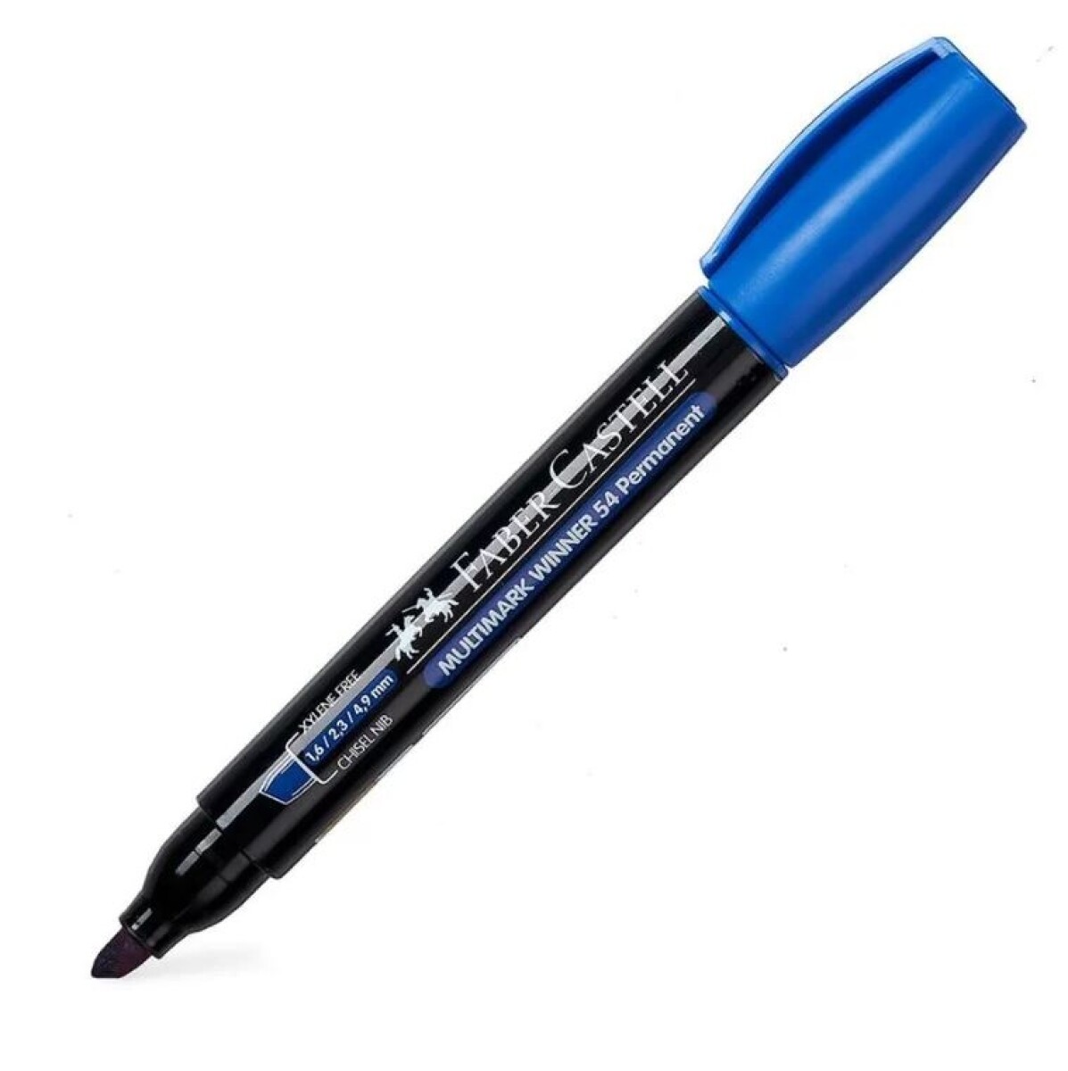 Marcador 54E Bisel Azul Faber-Castell 
