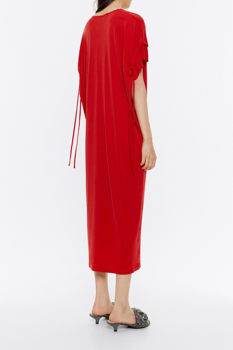 VESTIDO MUJER Rojo