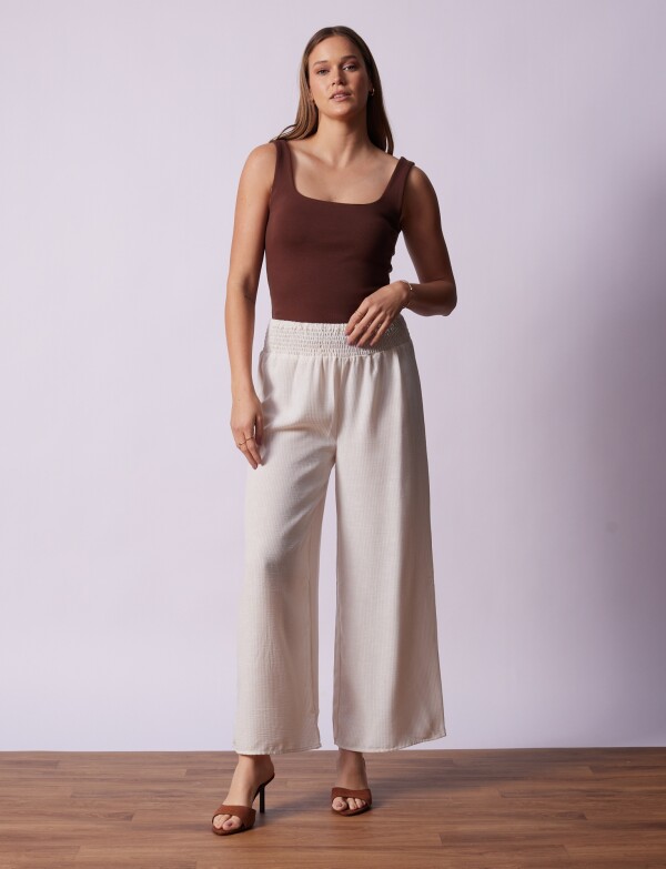 Pantalon Pull On Wid BEIGE/MULTI