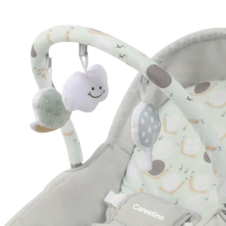 Mecedora Rocker Carestino con Colgantes Luces y Sonidos Verde Agua