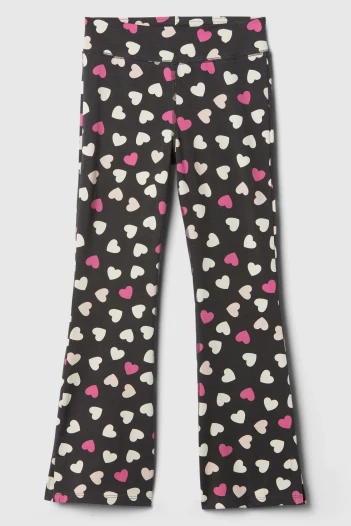 Calza Flare Estampada Niña Hearts