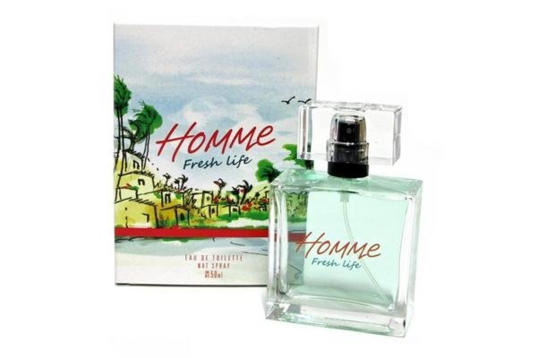 Fragancia Homme Fresh Life EDT 50 ml – Perfume Masculino Fresco
