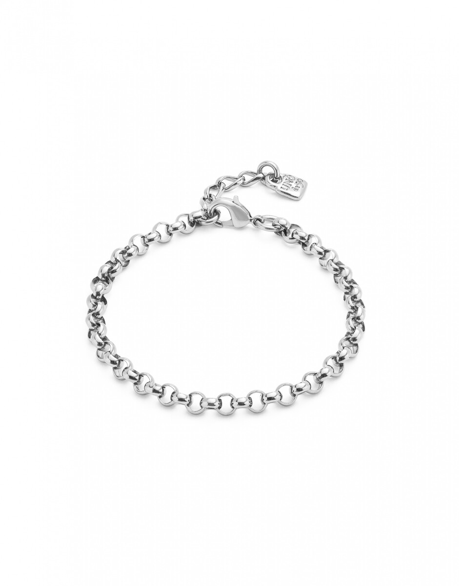 PULSERA CADENA EN ALEACIÓN DE METALES BAÑADAS EN PLATA DE LEY - Pulsera 