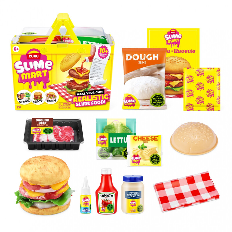 Slime Kit Hamburguesa Zuru Mart Slime Kit Hamburguesa Zuru Mart