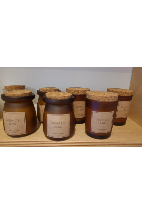VELAS EN FRASCO VIDRIO Y CORCHO VELAS EN FRASCO VIDRIO Y CORCHO