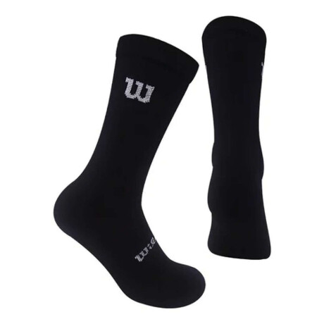 Medias Largas Pack X6 Pares Largas Unisex Negro