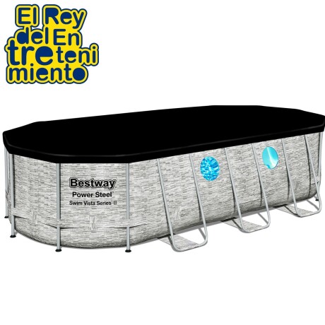 Piscina Bestway Rattan 13430 L Estructural 549x274 cm Piscina Bestway Rattan 13430 L Estructural 549x274 cm