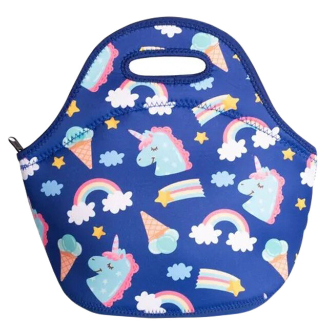 Lanchera Brio Neopreno Azul Comic