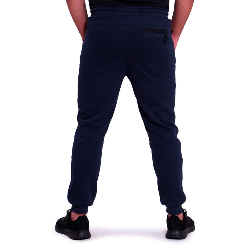 Pantalón Diadora Hombre Con Felpa Marino