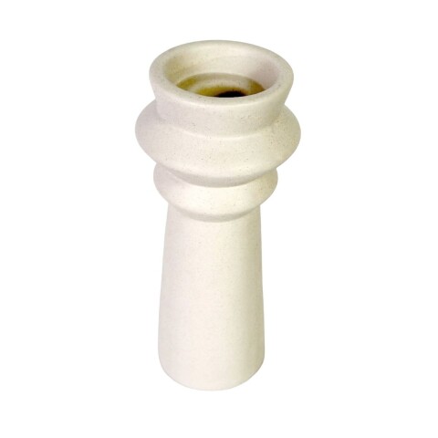 PORTA VELA CERAMICA 8X18.5CM Unica