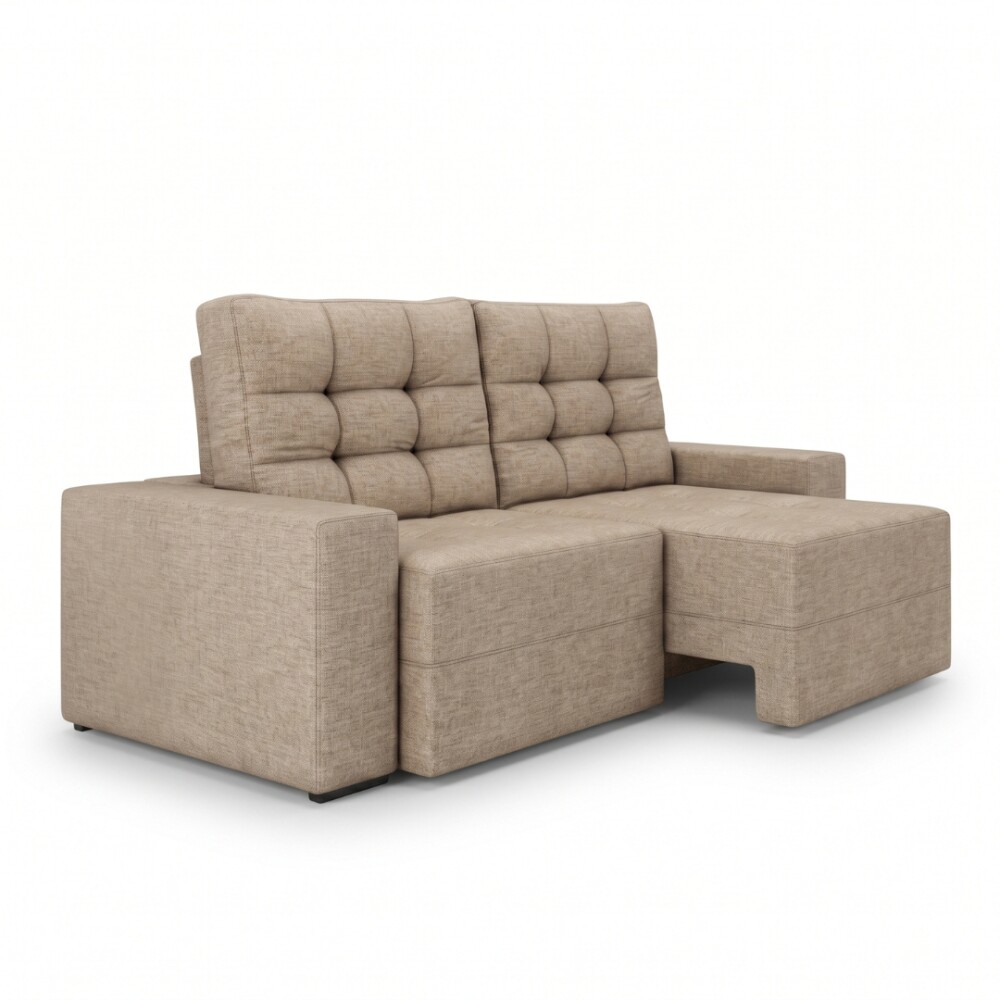 Sillón Cama Reclier Pequim 2 Cuerpos - Extensible Marrón