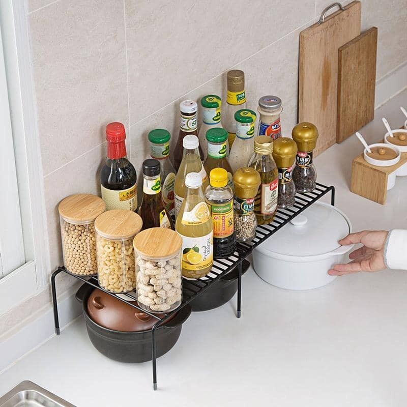 Estante organizador alacena extensible cocina baño Estante organizador alacena extensible cocina baño